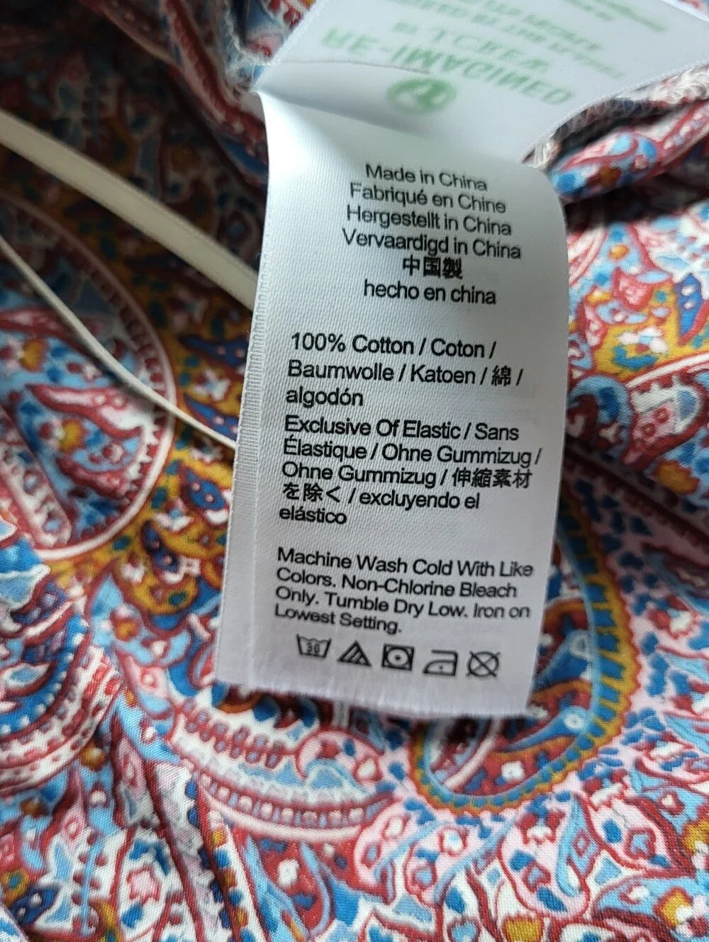 J Crew Puff Sleeve Smocked Top Liberty Fabric Arts Size Medium Paisley Boho